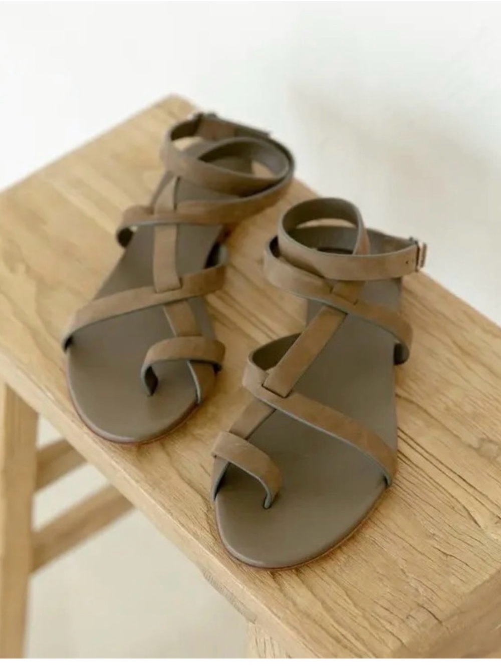 Jenni Kayne Strappy Ankle Sandals in Laurel
